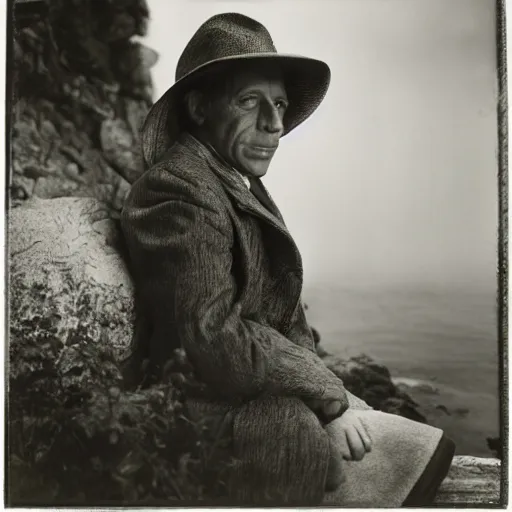 Prompt: a portrait of a character in a scenic environment by Yousuf Karsh