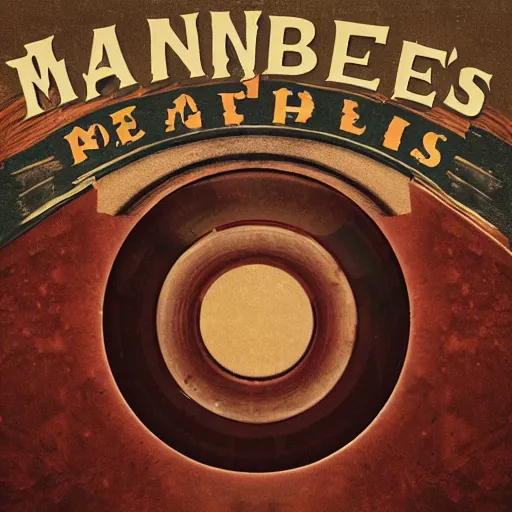 Prompt: manbies album cover