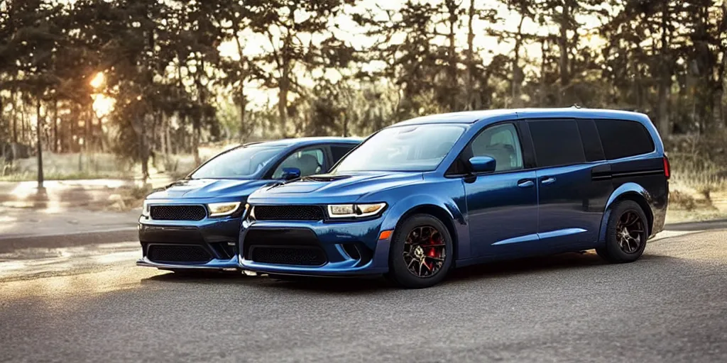 Image similar to “Dodge Hellcat Minivan”