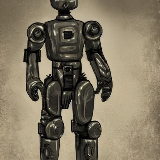 Prompt: Robot soldier, futuristic, futuristic world, high detail, super-soldier, photo realistic