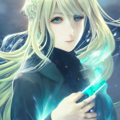 Prompt: clear portrait of anime girl violet evergarden cosplay hatsune miku, black background, light effect, anime style hyper detailed, illustration, bloody, intricate, elegant, digital painting, artstation, smooth, sharp focus, art by artgerm and greg rutkowski and alphonse mucha.