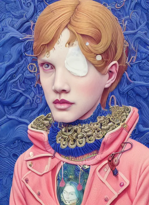 Image similar to cool girl :: by Martine Johanna and Simon Stålenhag and Chie Yoshii and Casey Weldon and Guillermo del toro :: ornate, dynamic, particulate, rich colors, intricate, elegant, highly detailed, centered, artstation, smooth, sharp focus, octane render, 3d