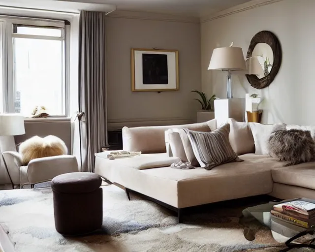 Image similar to apartment designed by nate berkus, muted colors