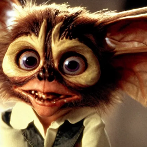 Image similar to gremlins with new hair, movie still