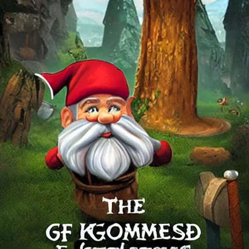 Prompt: the kingdom of the gnomes, the secret world of gnomes