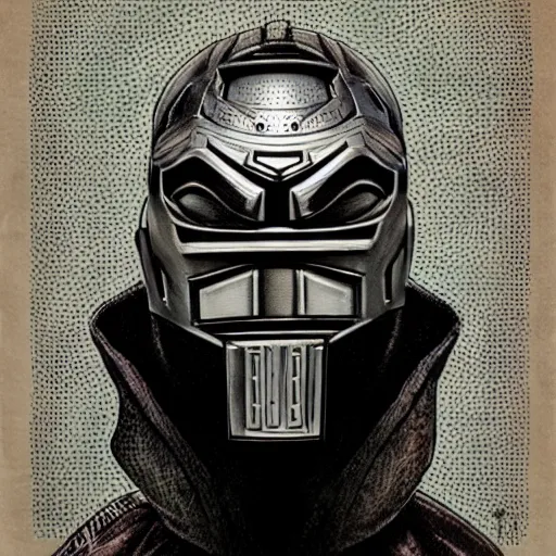 Image similar to mf doom