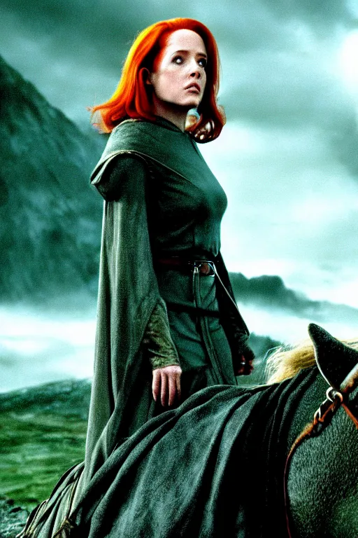 Image similar to dana scully in lord of the rings : the two towers ( 2 0 0 2 )