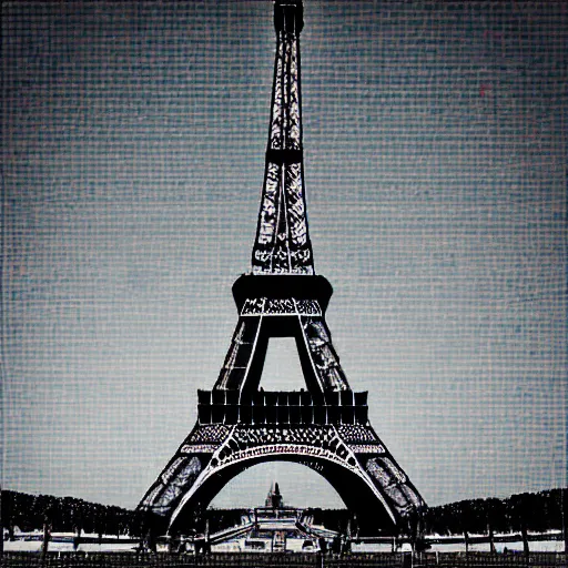 Prompt: john cena hugging the eiffel tower, digital art