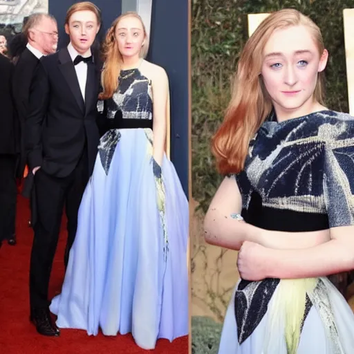 Prompt: sansa saoirse ronan