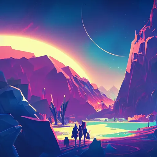 Image similar to i wonder how long this channel will last for no mans sky anton fadeev asher brown durand 8 k resolution