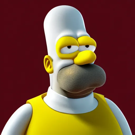 Prompt: a 3d model of what homer simpson would look like as a real person, 4k, high detail, high-resolution photograph, professional photography, ultra-detail