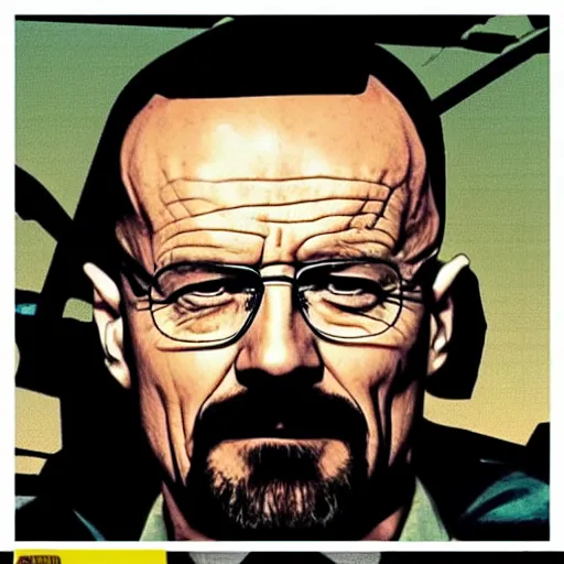 Image similar to walter white as gigachad