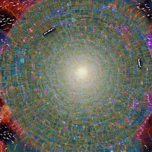 Prompt: artistic depiction of the complexity of the universe, 8 k