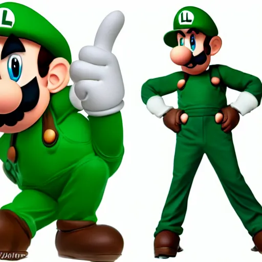 Image similar to Luigi anime style