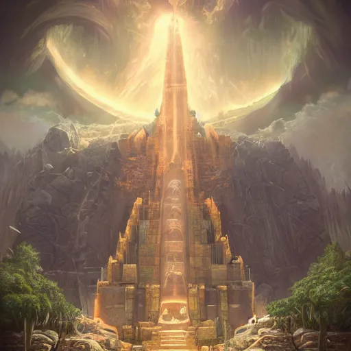 Image similar to the temple of eternity by killian eng