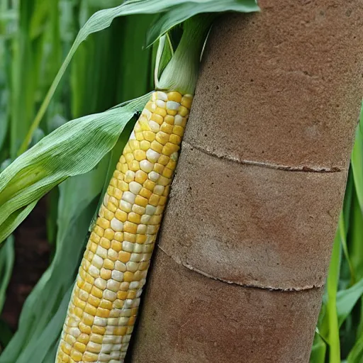 Image similar to how sweetcorn grow