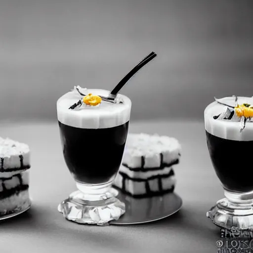 Image similar to A close up shot, colored black and white Russian and Japanese mix historical fantasy a photograph portrait taken at the empress and emperor's royal wedding breakfast, a collection of sandwiches and canapés was served, mixing traditional Japanese choices with some Russian influences, professional corporate portrait, warm lighting, 1907 photo from the official wedding photographer for the royal wedding. Cinematic, atmospheric lighting, extreme detail, 8K, high detail,