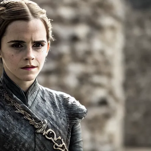 Image similar to still of emma watson in game of thrones