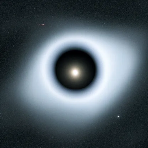 Prompt: a blackhole in space