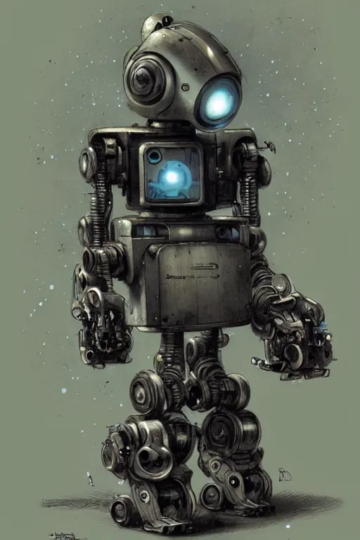 Image similar to robot by jean - baptiste monge