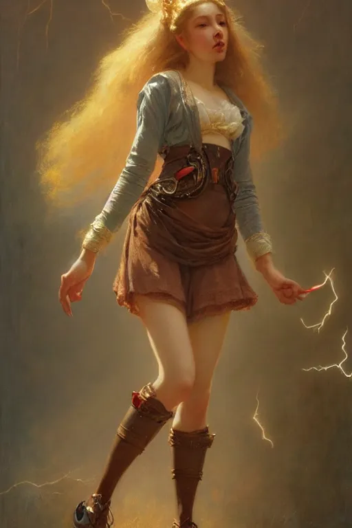 Image similar to a full body portrait of a good looking girl wearing cute outfit, high detail, cleary see face, by gaston bussiere, bayard wu, greg rutkowski, odd nerdrum, maxim verehin, realism, harsh lighting, dan dos santos, masterpiece, sharp focus, cinematic lightning