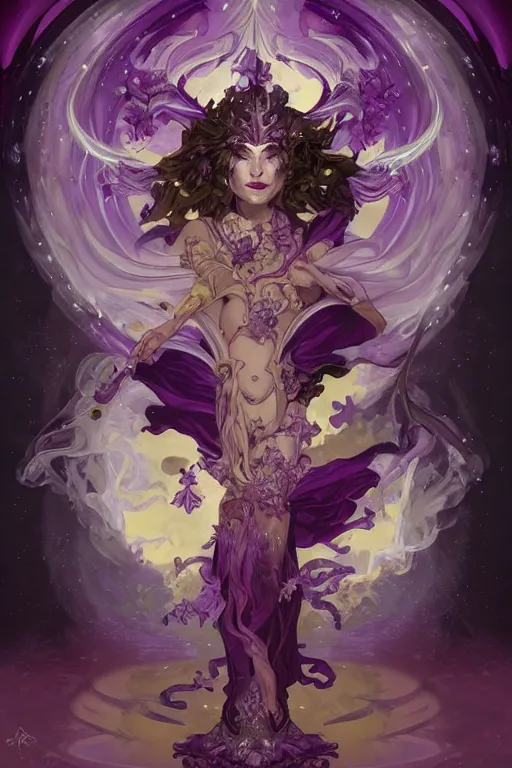 Image similar to purple fire magic, amethyst, magical, painted purple, rpg, icon, vector style, by nekro, peter mohrbacher, alphonse mucha, brian froud, yoshitaka amano, kim keever, victo ngai, james jean