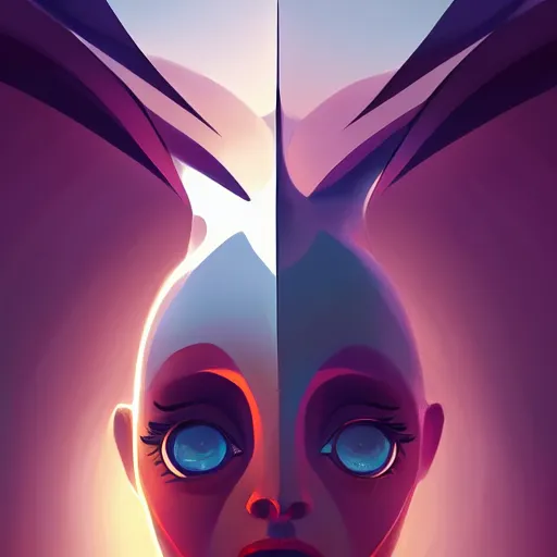 Image similar to face icon stylized minimalist the day the earth stood still, loftis, cory behance hd by jesper ejsing, by rhads, makoto shinkai and lois van baarle, ilya kuvshinov, rossdraws global illumination