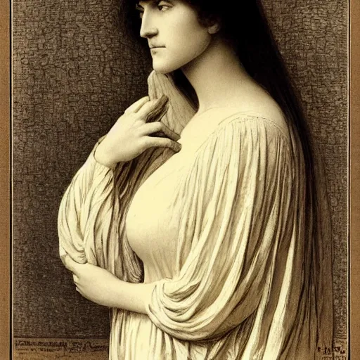 Image similar to portrait of a beautiful woman by franklin booth