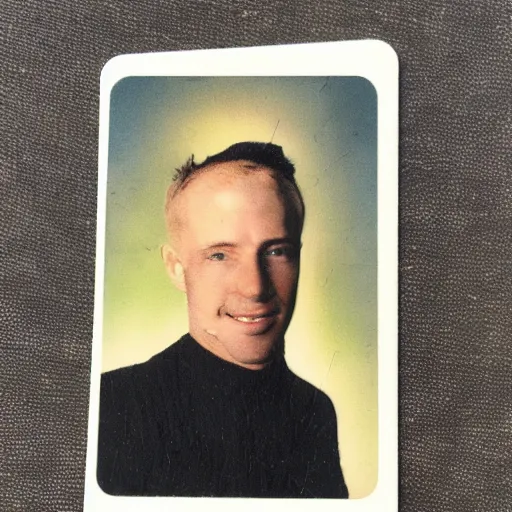 Image similar to blank trading card