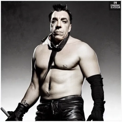 Prompt: Till Lindemann is writing programm