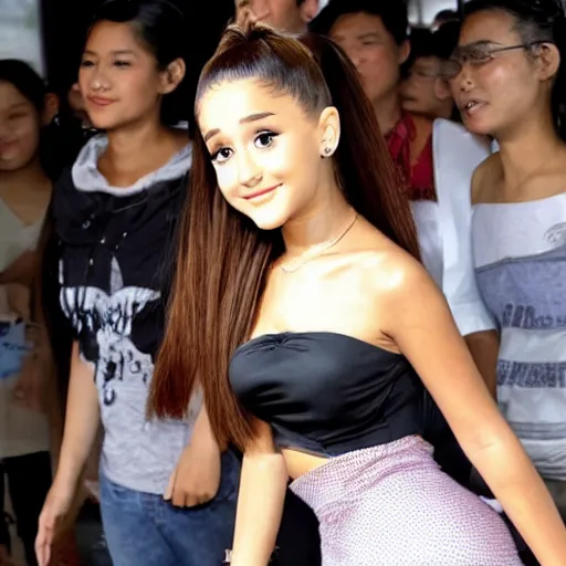 Image similar to ariana grande in vietnam