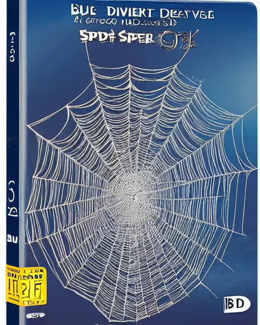 Image similar to 'help! im stuck in a giant spider web!' blu-ray DVD case still sealed in box, ebay listing