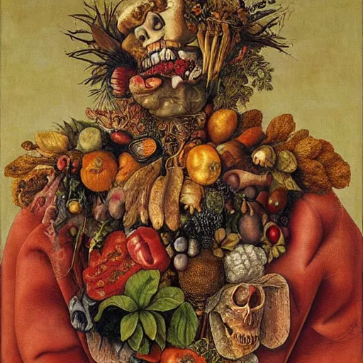 Image similar to a painting by giuseppe arcimboldo