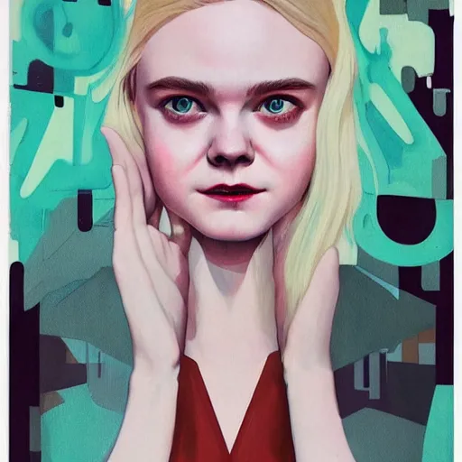 Elle Fanning in a David Cronenberg film picture by | Stable Diffusion ...