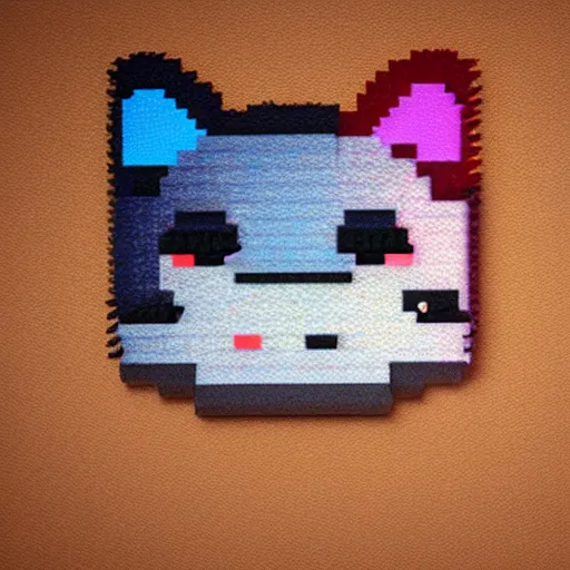 Image similar to nyan cat, realistic, 4k, detailed, furry, studio lighting,