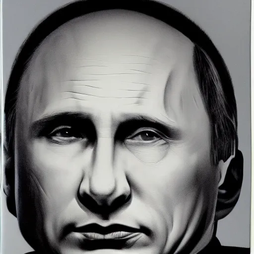 Prompt: vladimir putin by giger