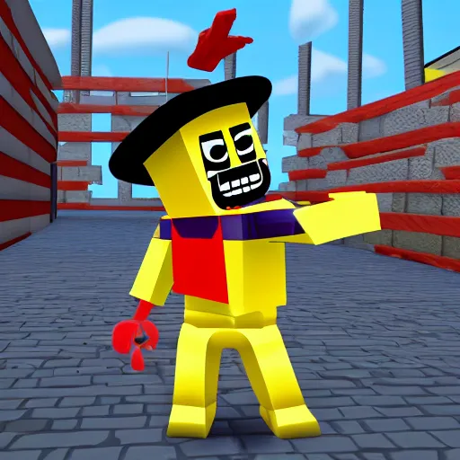 Image similar to despacito spider roblox