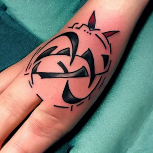 Image similar to My first tattoo