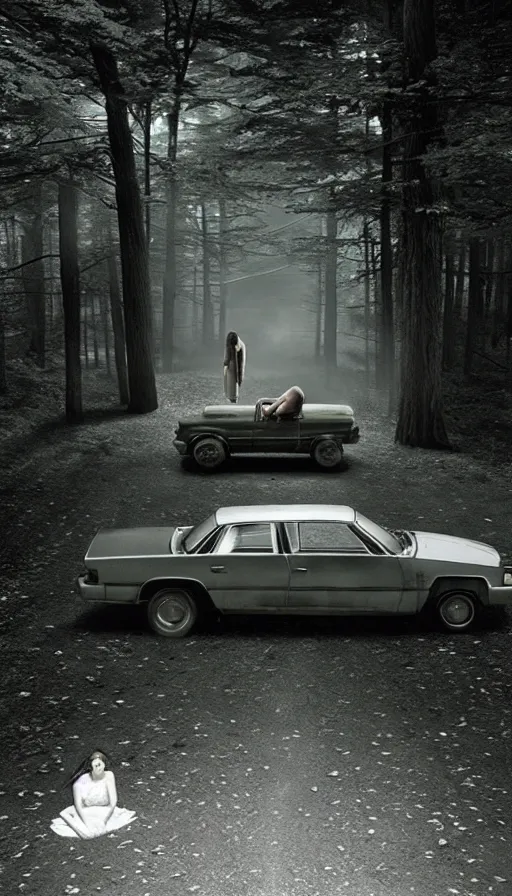 Prompt: the two complementary forces that make up all aspects and phenomena of life, by gregory crewdson