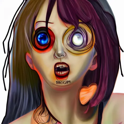 Image similar to cringe personified, ai art by midjourney