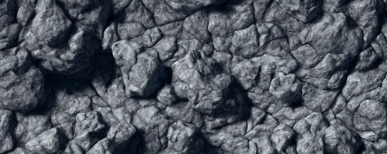 Image similar to ” rocky asteroid, [ by wlop, cinematic, detailed, epic, widescreen, opening, establishing, mattepainting, photorealistic, realistic textures, octane render ] ”