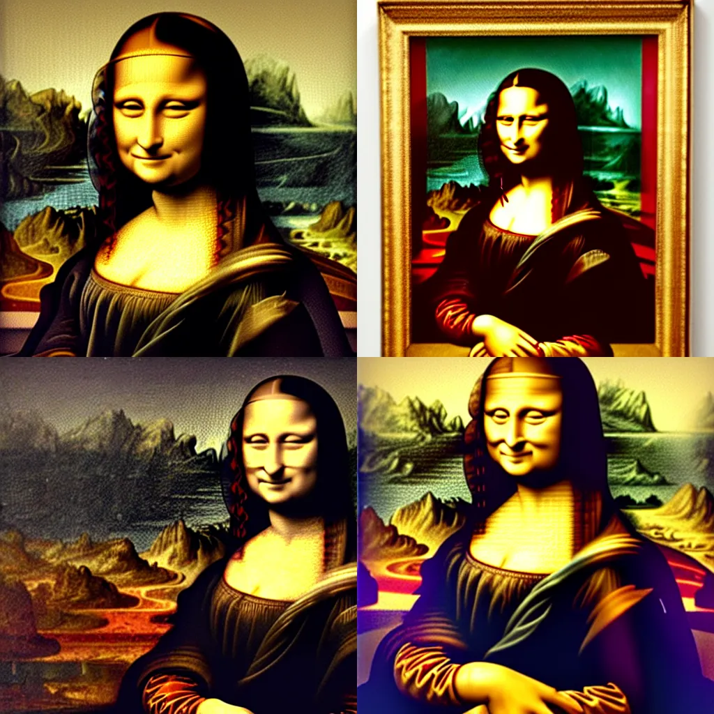 Prompt: a portrait of Mona Lisa, face is Xi jinping