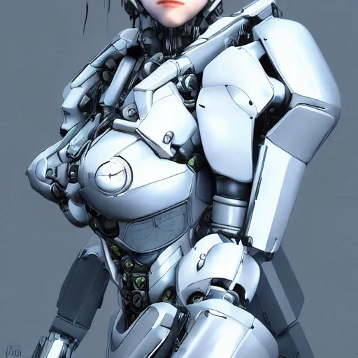 Image similar to a female transfoming mecha, very symmetrical face, highly detailed, nanogirl, nanogirlv 2, by vitaly bulgarov, by yoji shinkawa, by joss nizzi, by shoji kawamori, metal gear solid, transformers cinematic universe, deviantart, artstation, unreal engine