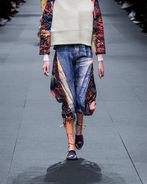 Image similar to hyperrealistic and heavy detailed 2321s balenciaga runway show, Leica SL2 50mm, vivid color, high quality, high textured, POKEMON