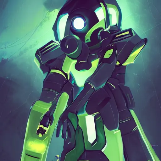 Image similar to amazing colors. Sci-fi kshatriya in style of cytus and deemo, mysterious vibes, set in half-life 2, beautiful with eerie vibes, very inspirational, very stylish, surrealistic, perfect digital art, mystical journey in strange world, bastion game