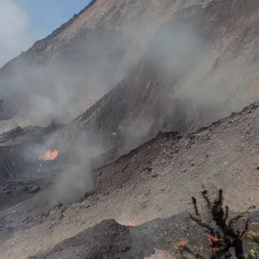 Image similar to leonard hofstadter in south asian volcano eruption news