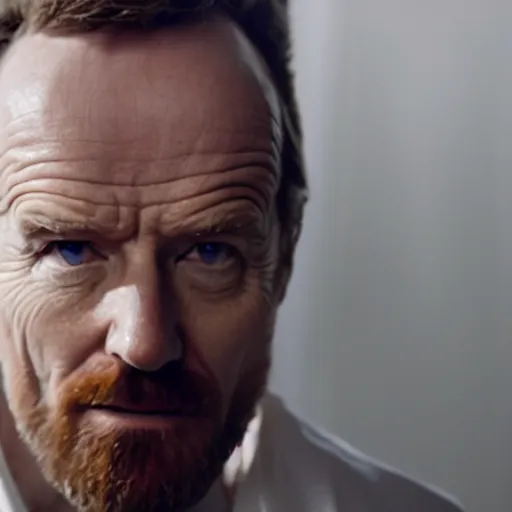 Image similar to Live Action Still of Bryan Cranston dressed as Jesse Pinkman, real life, hyperrealistic, ultra realistic, realistic, highly detailed, epic, HD quality, 8k resolution, body and headshot, film still