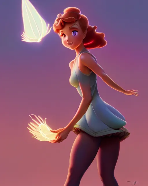 Image similar to weta disney pixar movie still pinup photo of eevvee pokemon humanisation : : as girl by pixar : : by weta, greg rutkowski, wlop, ilya kuvshinov, rossdraws, artgerm, marvel, maxim cover, latex, octane render, sweaty, iridescent, bright morning, anime, liosh, mucha : :