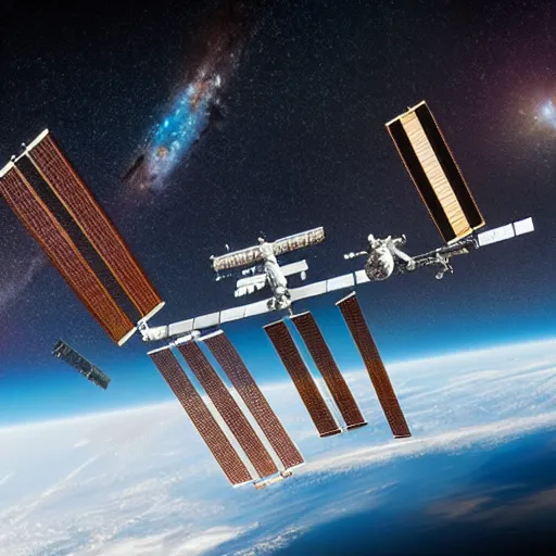 Image similar to illustration of the international space station