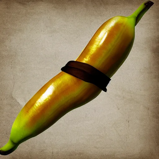 Image similar to a ninja banana photorrealistic